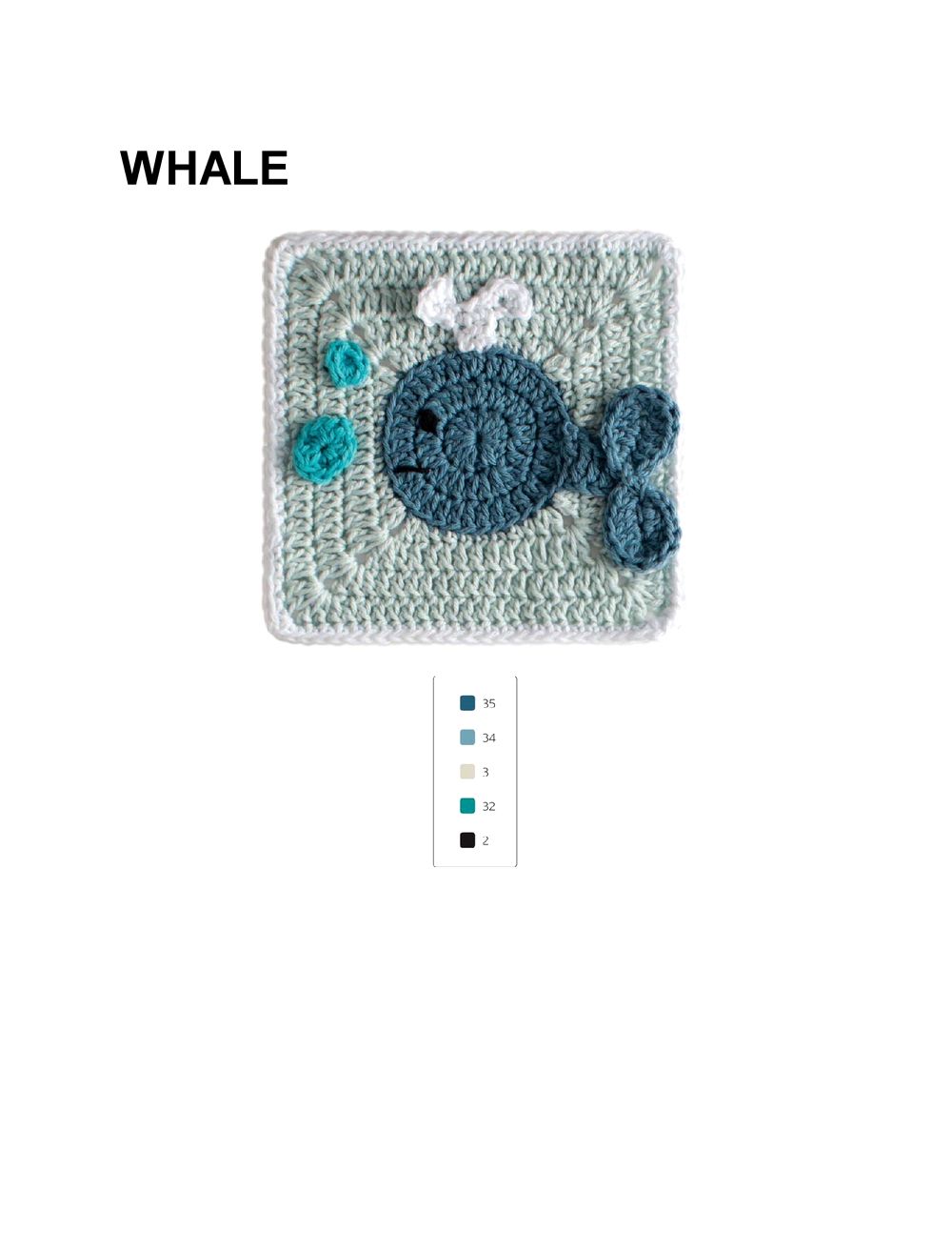 Коллекция "бабушкиных квадратов" в книге «3D Animal Granny Squares»
