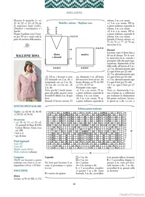 Вязаные модели в журнале «Piu Maglia №32 2022»