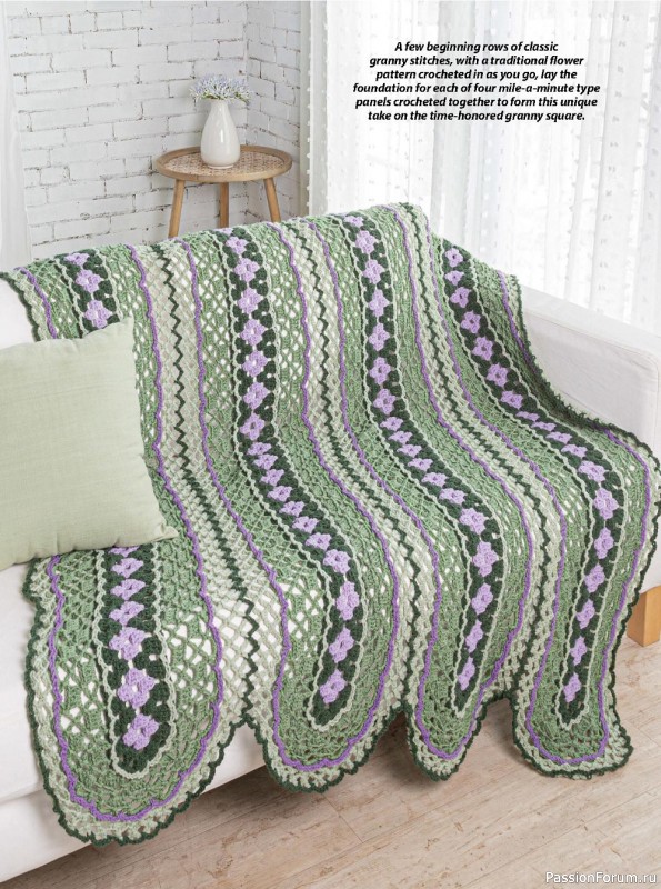 Вязаные проекты крючком в журнале «Crochet World - April 2023»