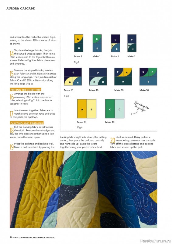Коллекция проектов для рукодельниц в журнале «Love Patchwork & Quilting №152 2025»