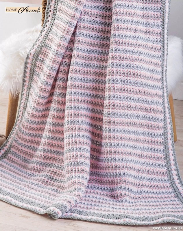 Вязаные проекты крючком в журнале «Crochet World Specials - Late Spring 2024»