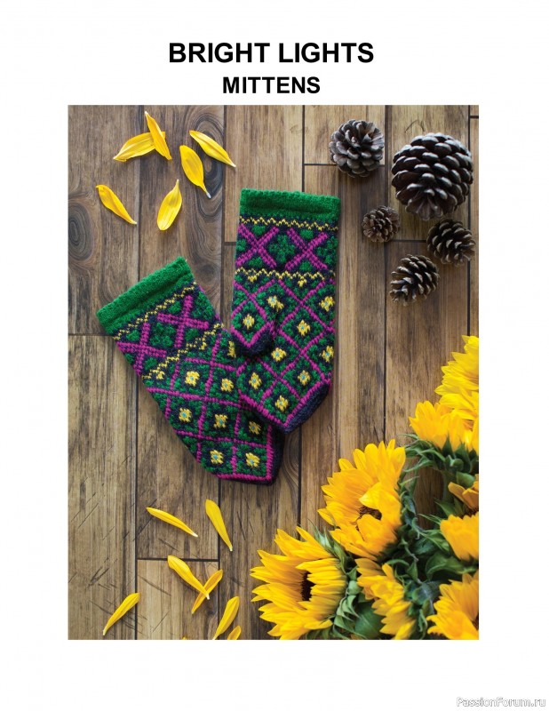 Вязаные проекты в книге «The Big Book of Latvian Mittens». 3 часть