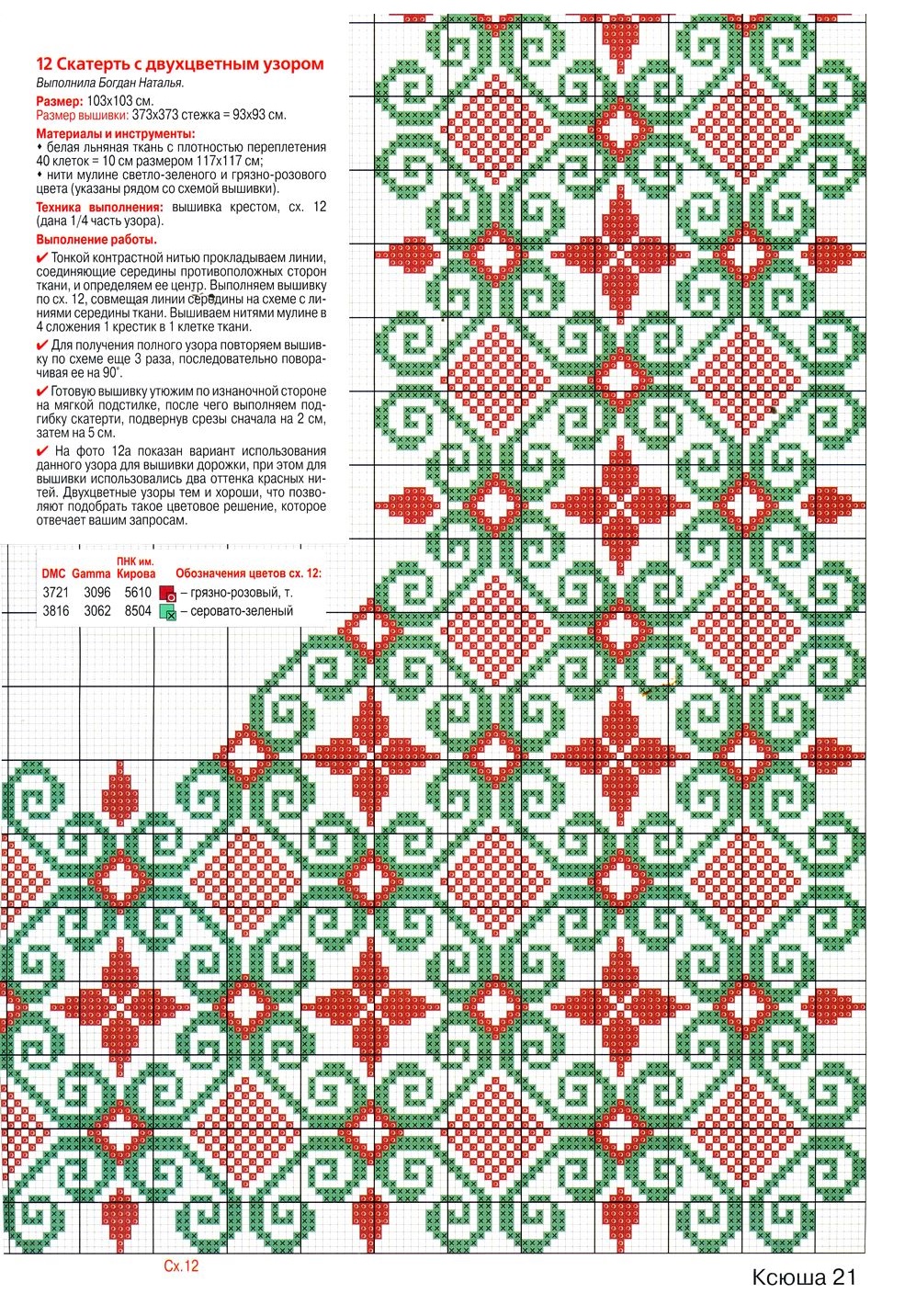 Для любителей рукоделия. Ксюша №5-7 2020