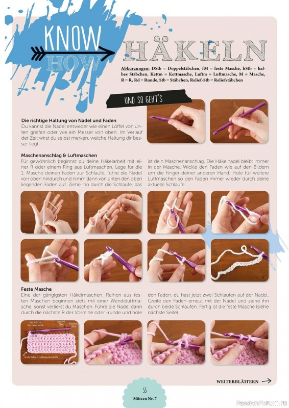 Коллекция проектов в журнале «Mutzen, Schals & Co. №7 2021»