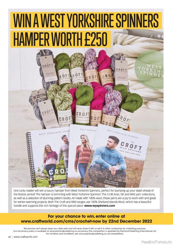 Вязаные модели крючком в журнале «Crochet Now №88 2022»