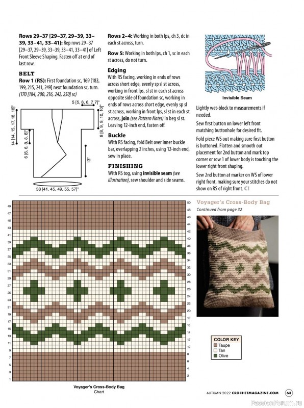 Вязаные проекты крючком в журнале «Crochet! - Autumn 2022»