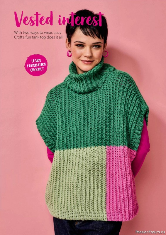Вязаные проекты крючком в журнале «Simply Crochet №161 2025»