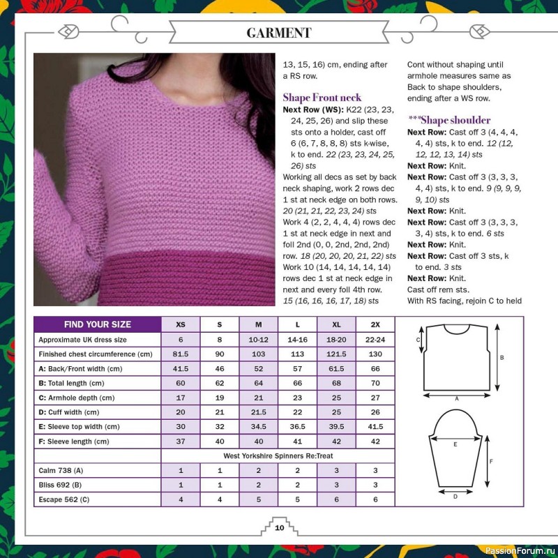 Вязаные проекты спицами в журнале «Knit Now №153 2023»