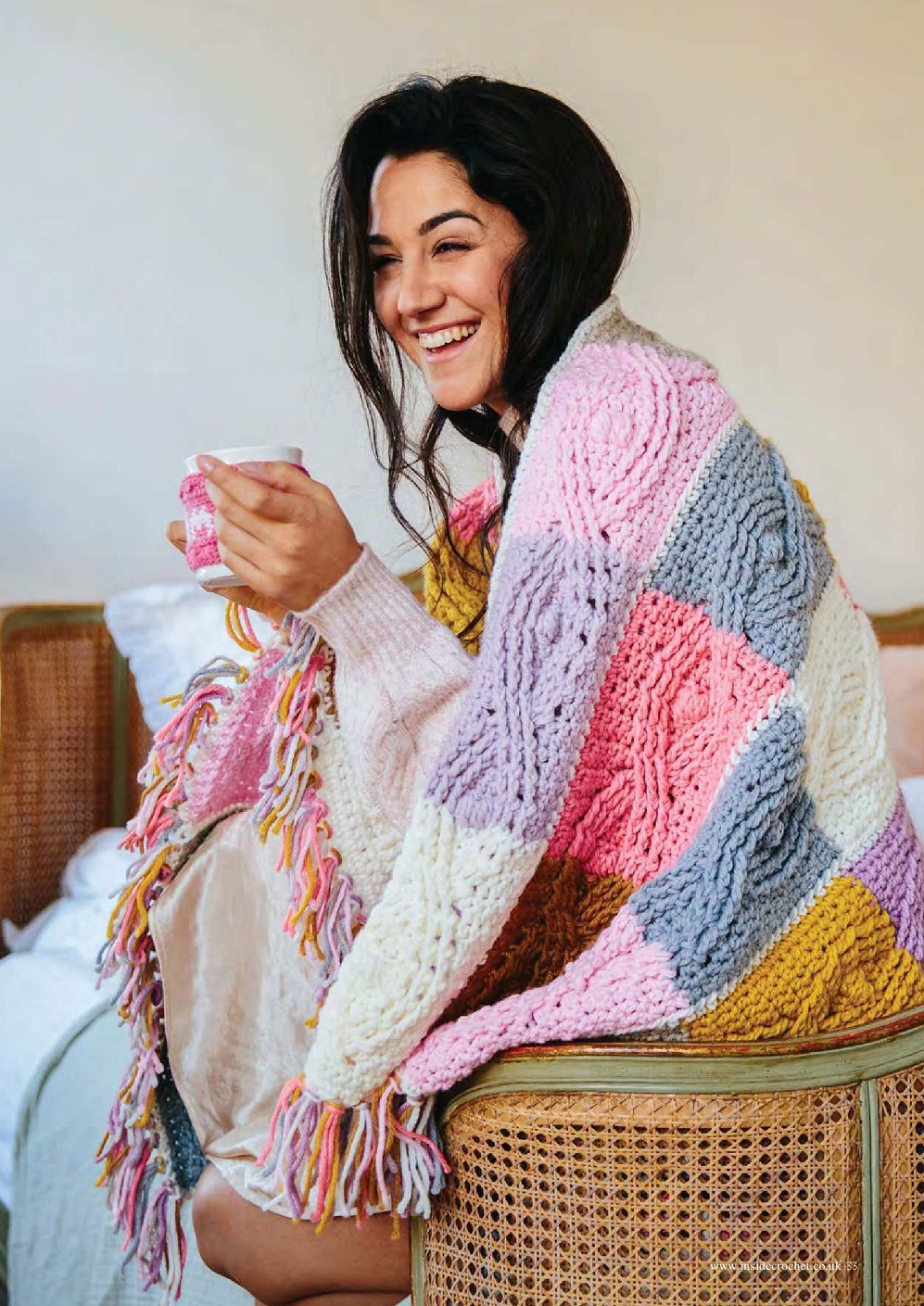Вязаные модели одежды в журнале "Inside Crochet №144 2022"