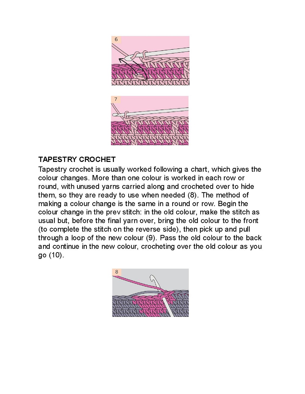 Коллекция проектов крючком в книге &laquo;100 Crochet Tiles&raquo;
