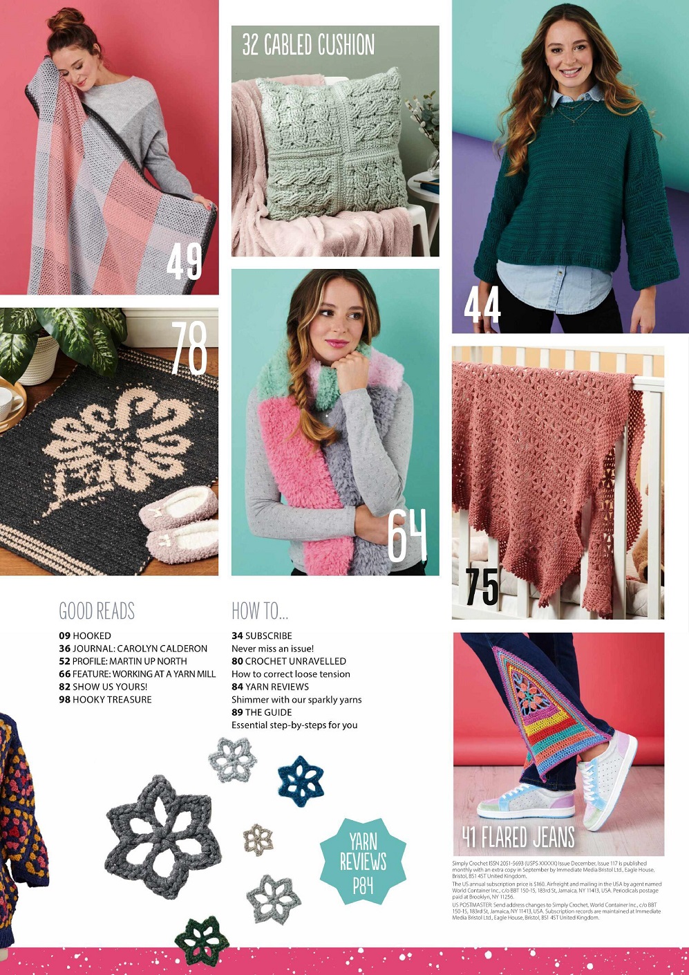 Идеи для тех, кто вяжет крючком в журнале "Simply Crochet" №117 2021