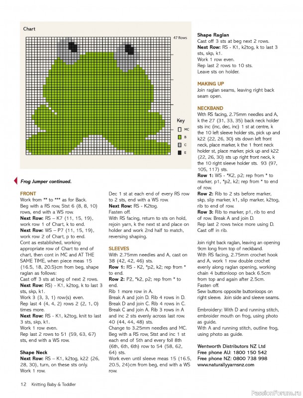 Вязаные модели для детей в журнале «Knitting Baby & Beyond №5 2024»