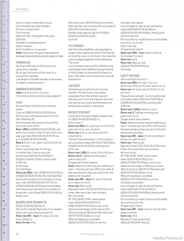 Вязаные модели спицами в журнале «Knitting №231 2022»