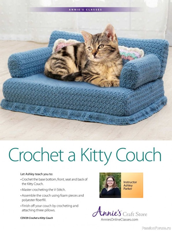 Вязаные проекты крючком в журнале «Crochet World - December 2022»