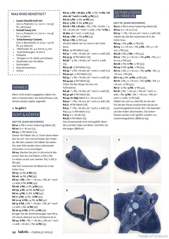 Вязаные проекты в журнале «Häkeln Das MaschenMagazin Spezial №1 2025»