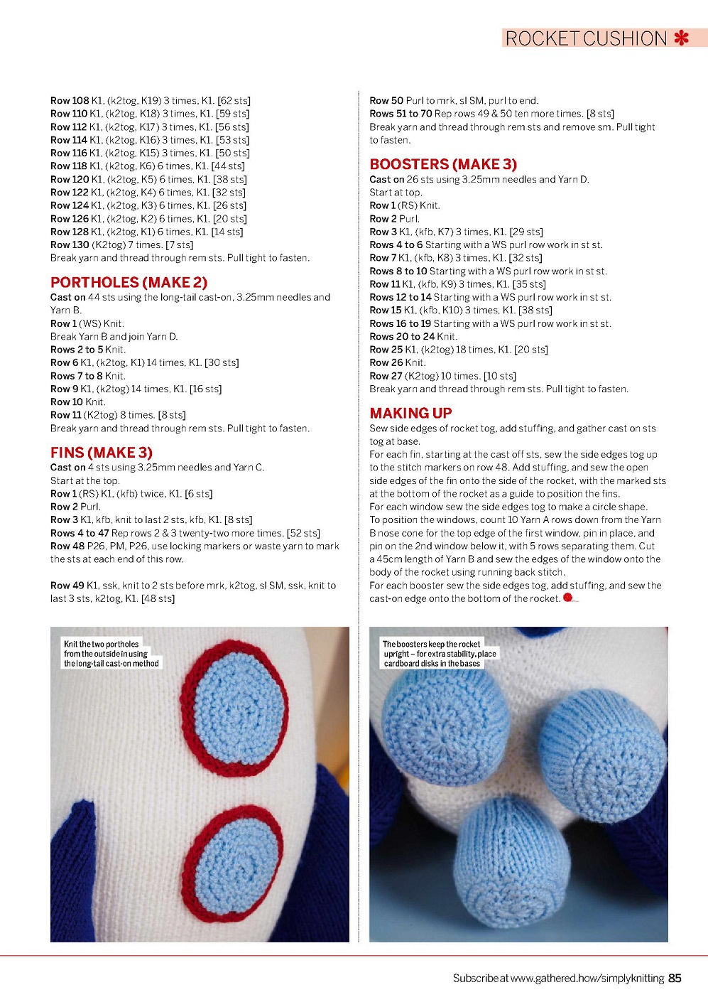 Вязаная одежда для взрослых и детей в журнале &quot;Simply Knitting №220 2022&quot;