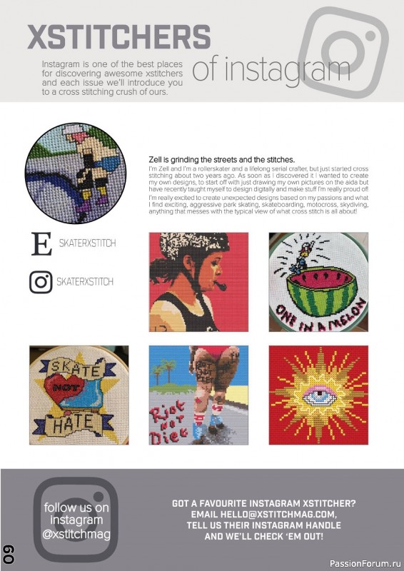 Коллекция вышивки в журнале «XStitch Magazine №22 2022»