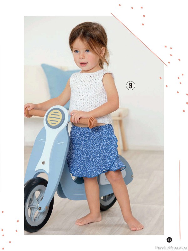 Вязаные модели для детей в журнале «Kinder Maschenmode №2 2024»