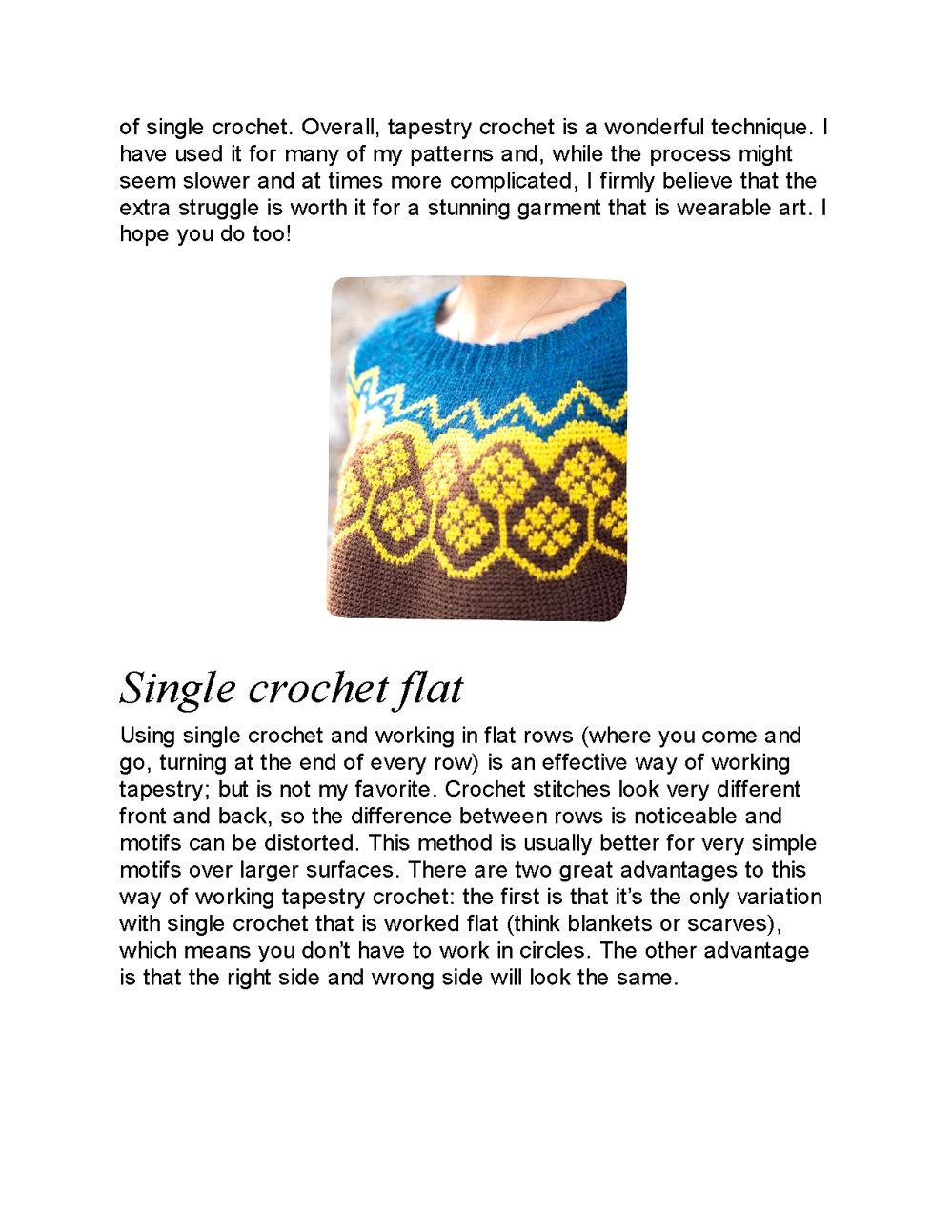 Коллекция проектов крючком в книге &laquo;Colorful Crochet Knitwear&raquo;