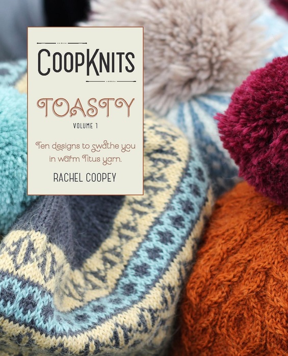 Коллекция моделей шапок в книге &laquo;Coop Knits Toasty - Volume 1-2&raquo;