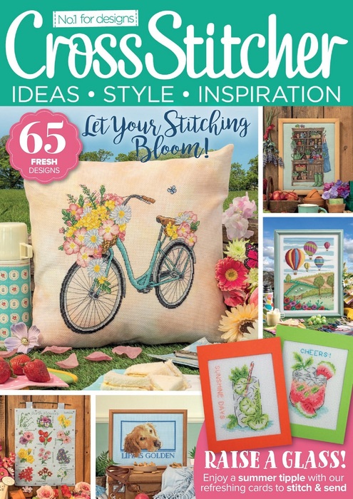 Коллекция вышивки в журнале &laquo;CrossStitcher №398 2023&raquo;