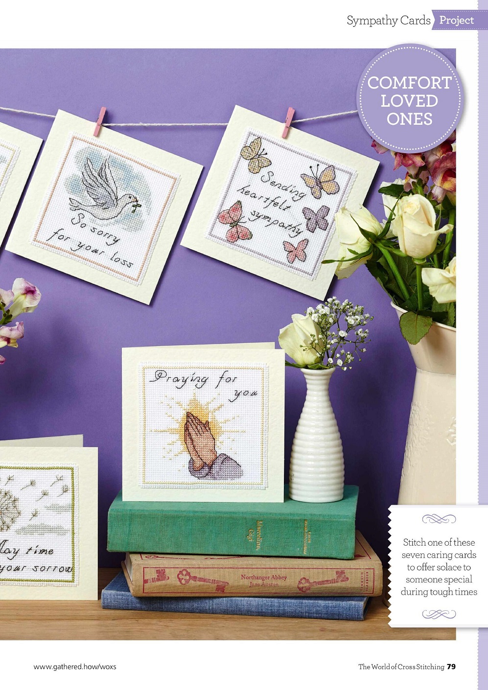 Для любителей вышивания крестом журнал "The World of Cross Stitching" №315 2021