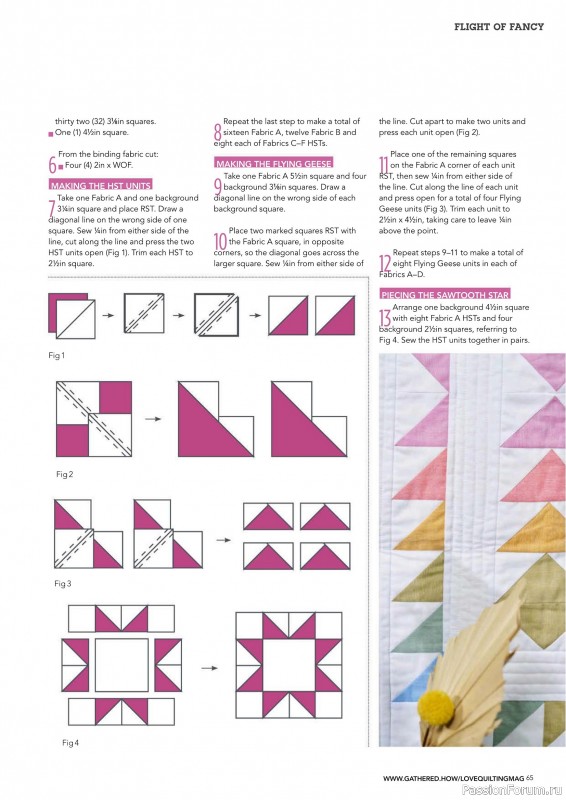 Коллекция проектов для рукодельниц в журнале «Love Patchwork & Quilting №152 2025»
