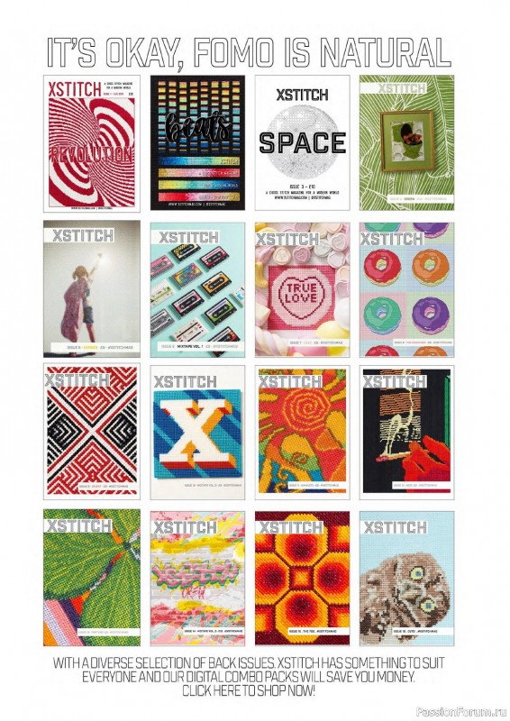 Коллекция вышивки в журнале «XStitch Magazine №24 2023»