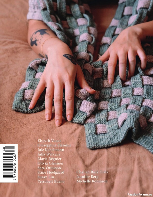 Вязаные модели спицами в журнале «Pom Pom Quarterly №48 2024»