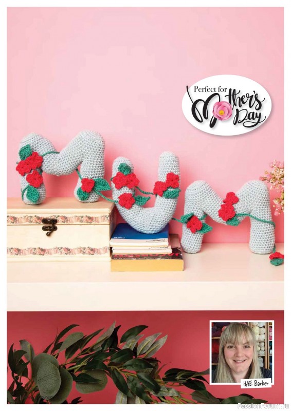 Вязаные проекты крючком в журнале «Crochet Now №104 2024»
