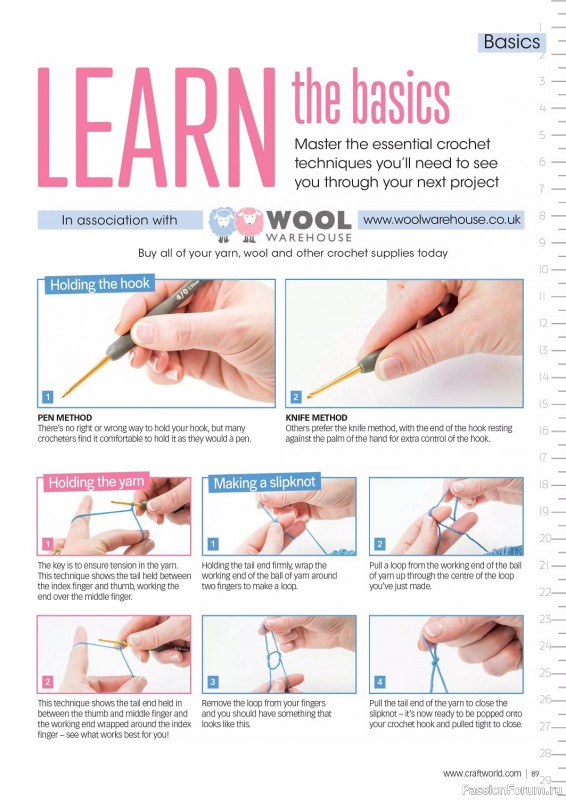 Вязаные проекты крючком в журнале «Crochet Now №93 2023»