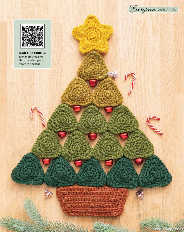 Вязаные проекты крючком в журнале «Crochet World - Late Autumn 2024»