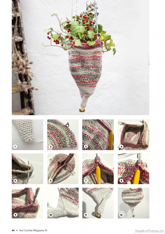 Вязаные проекты в журнале «Fun Crochet Magazine №19 2024»