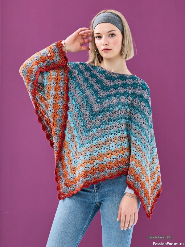 Вязаные проекты в журнале «Woolly Hugs Maschenwelt №4 2025»
