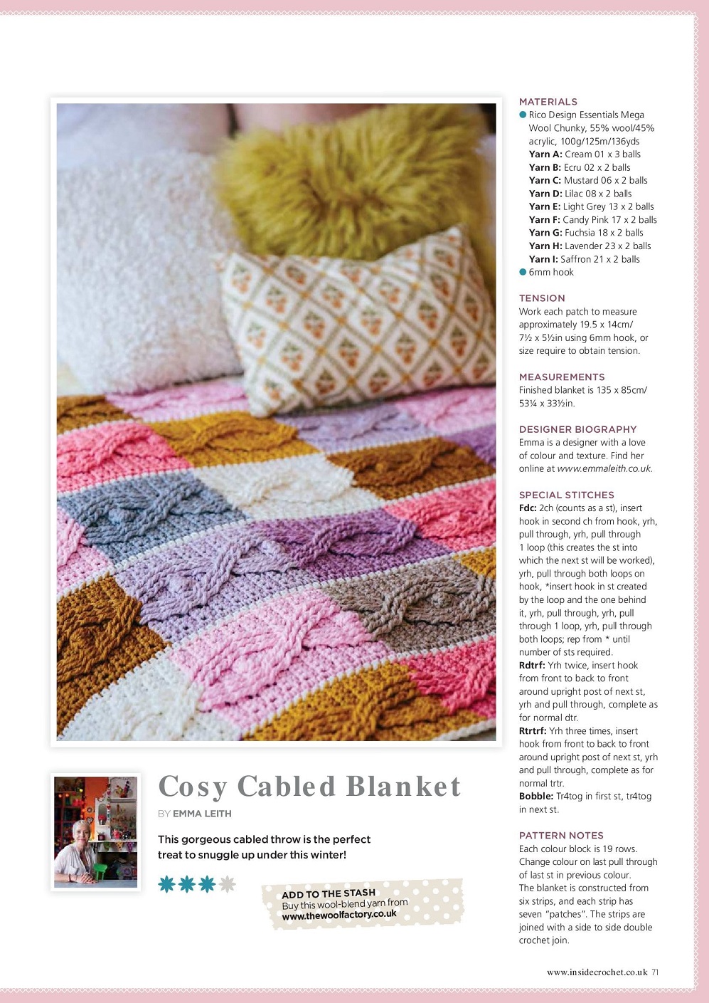 Вязаные модели одежды в журнале "Inside Crochet №144 2022"