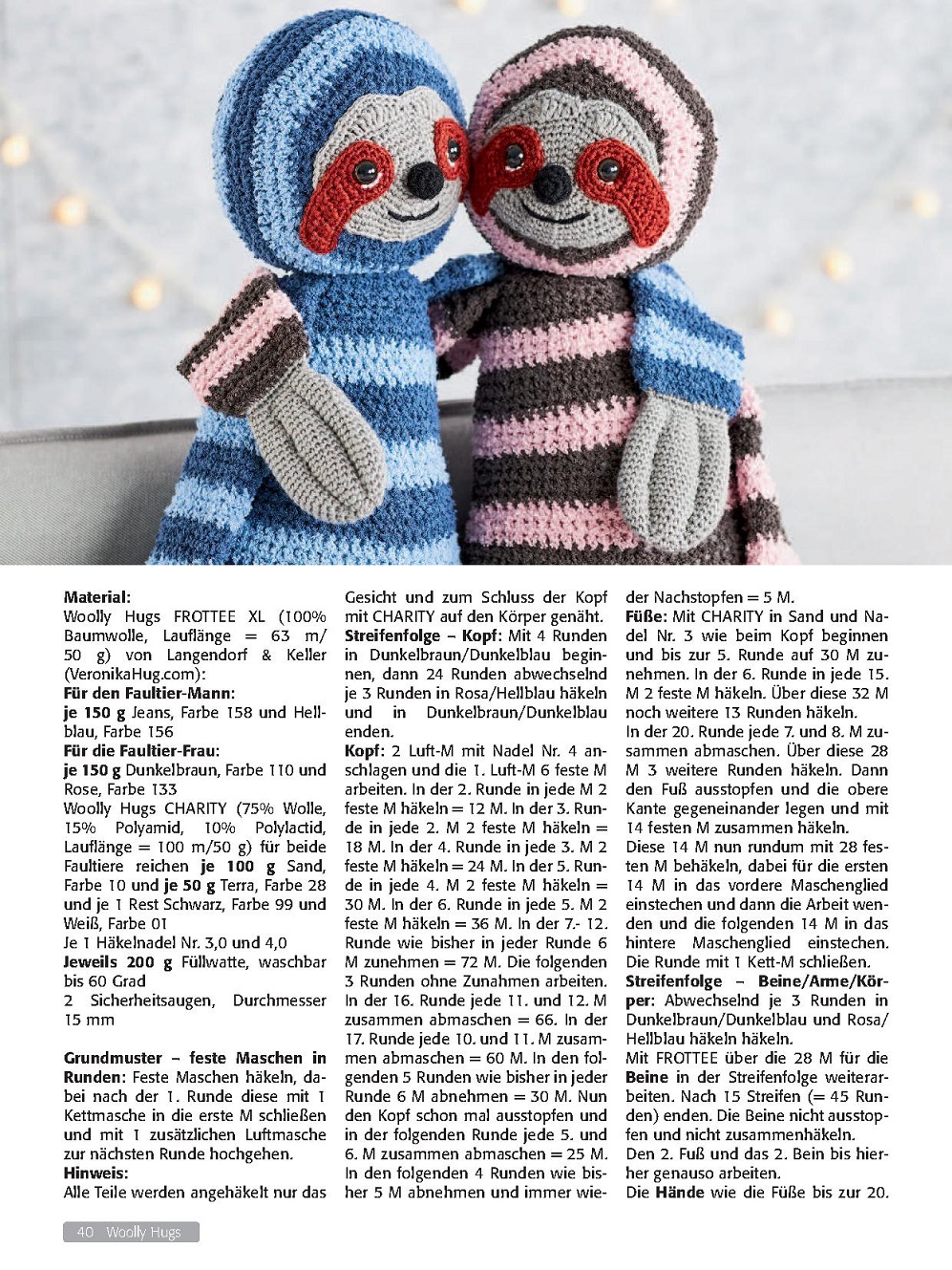 Коллекция проектов для рукодельниц в журнале &quot;Woolly Hugs Maschenwelt&quot; №7 2021