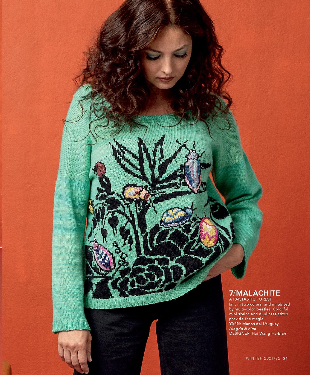 Журнал "Vogue Knitting Winter" 2021/2022. Коллекция трикотажной одежды