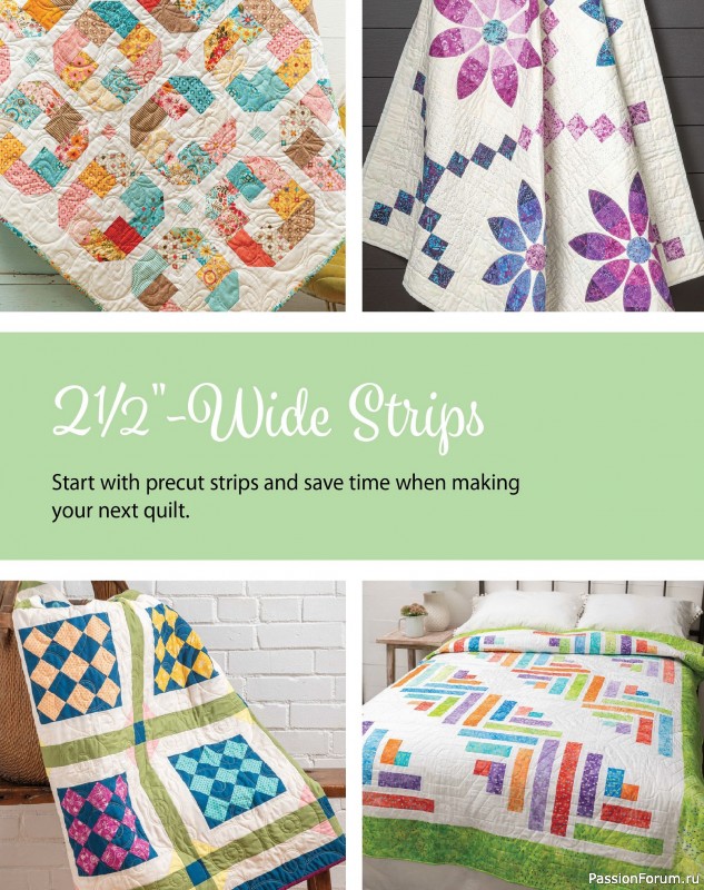 Коллекция проектов для рукодельниц в журнале «Quilter's World Special Edition - Late Spring 2025»