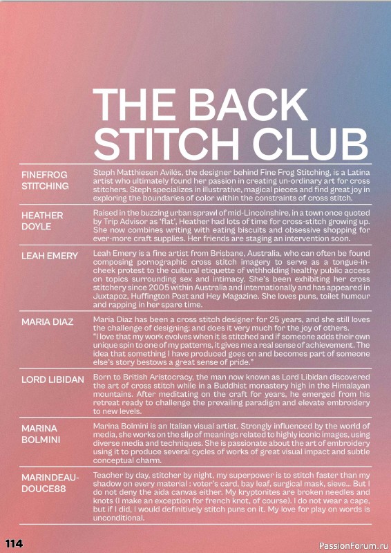 Коллекция вышивки в журнале «XStitch Magazine №29 2024»