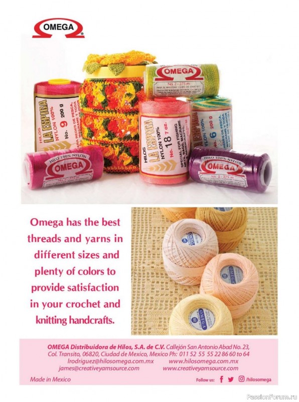 Вязаные проекты крючком в журнале «Crochet World - October 2022»