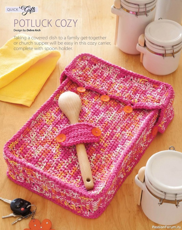 Вязаные проекты крючком в журнале «Crochet World Specials - Late Spring 2024»