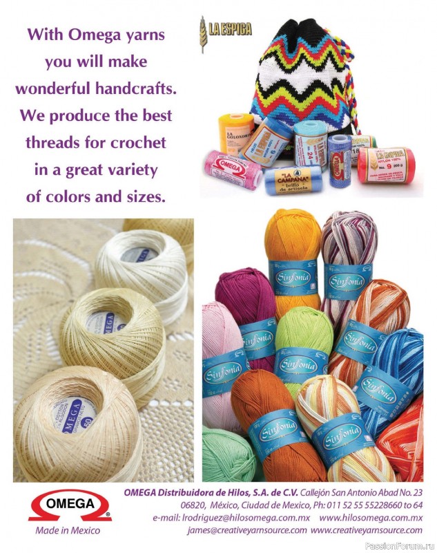 Вязаные проекты крючком в журнале «Crochet World – Summer 2024»