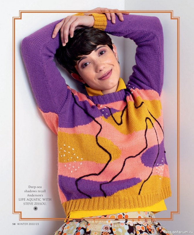 Вязаные модели в журнале «Vogue Knitting - Winter 2022/2023»