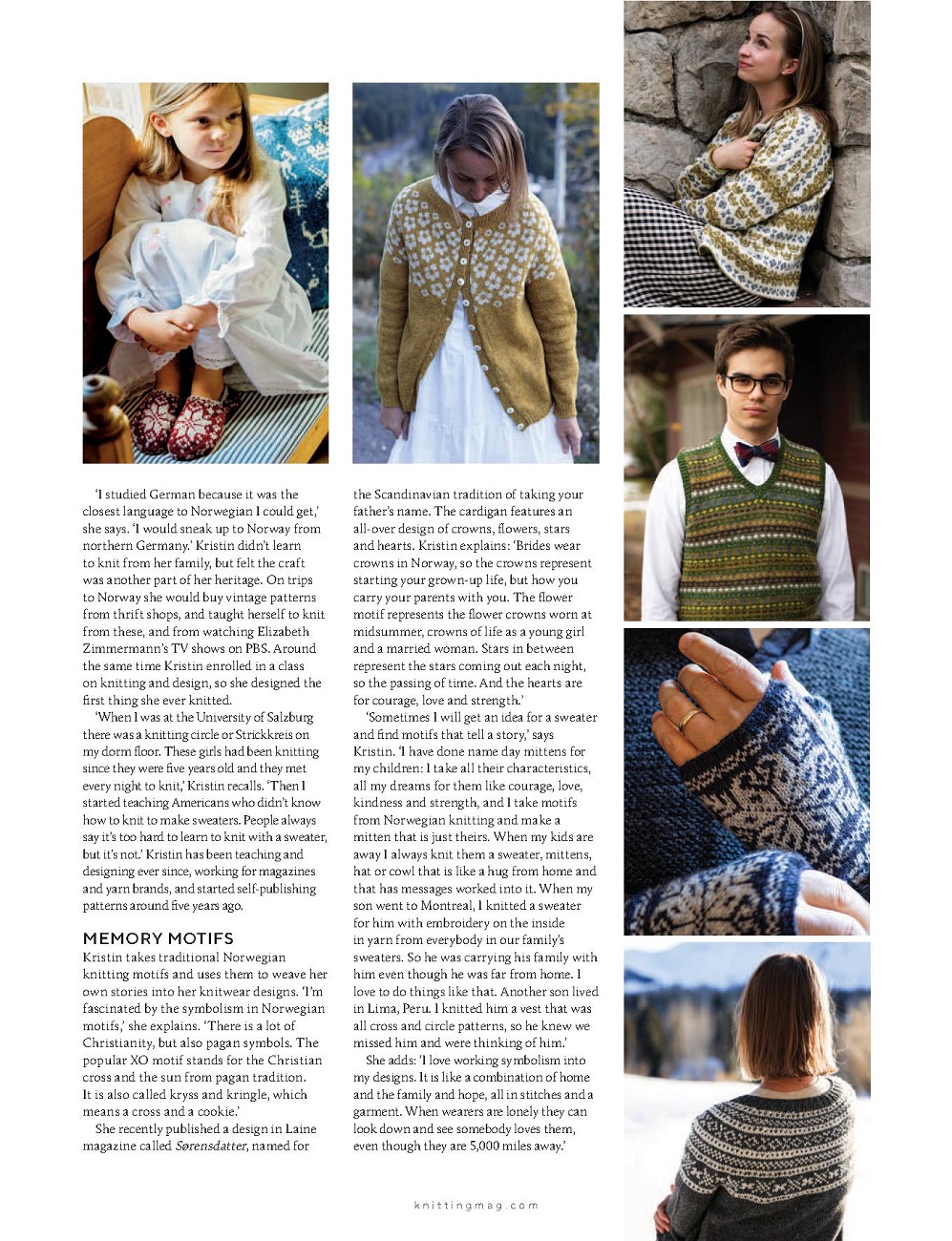 Модные вязаные изделия в журнале &quot;Knitting&quot; №225 2021