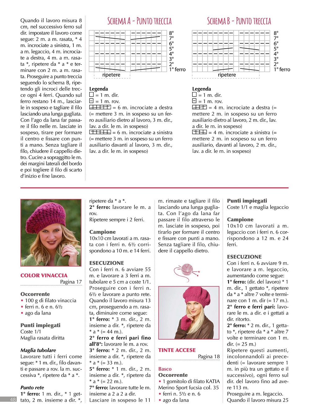 Женские модели спицами для весны и лето. &quot;Piu Maglia Cappelli - Accessori&quot; №3 2021