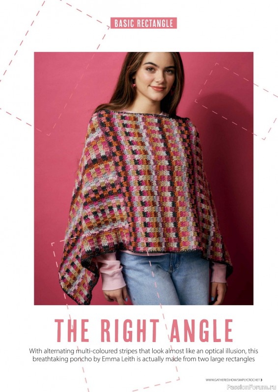 Вязаные проекты крючком в журнале « Simply Crochet №133 2023»