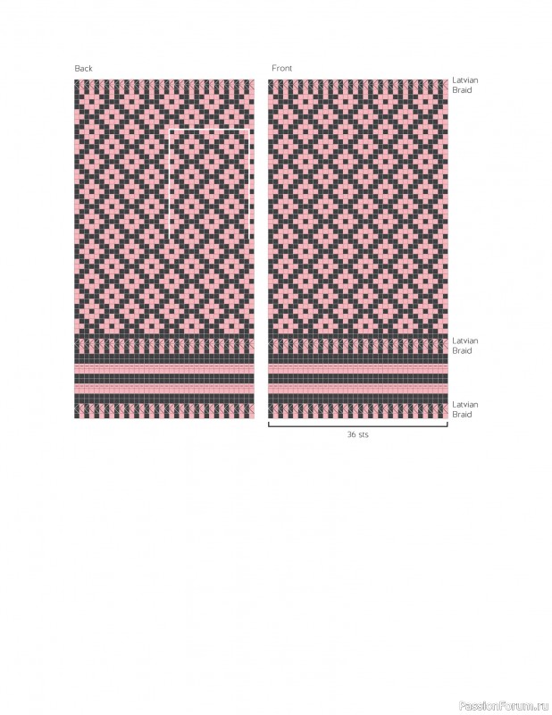 Вязаные проекты в книге «The Big Book of Latvian Mittens». 3 часть