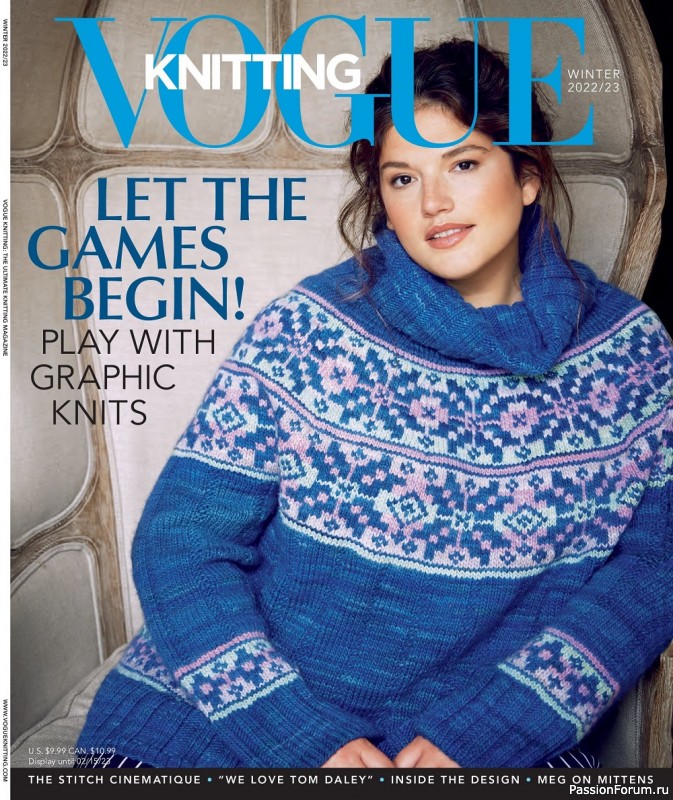 Вязаные модели в журнале «Vogue Knitting - Winter 2022/2023»