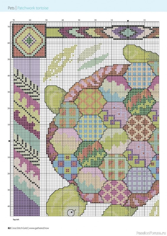 Коллекция вышивки в журнале «Cross Stitch Gold - Animal Collection 2023»