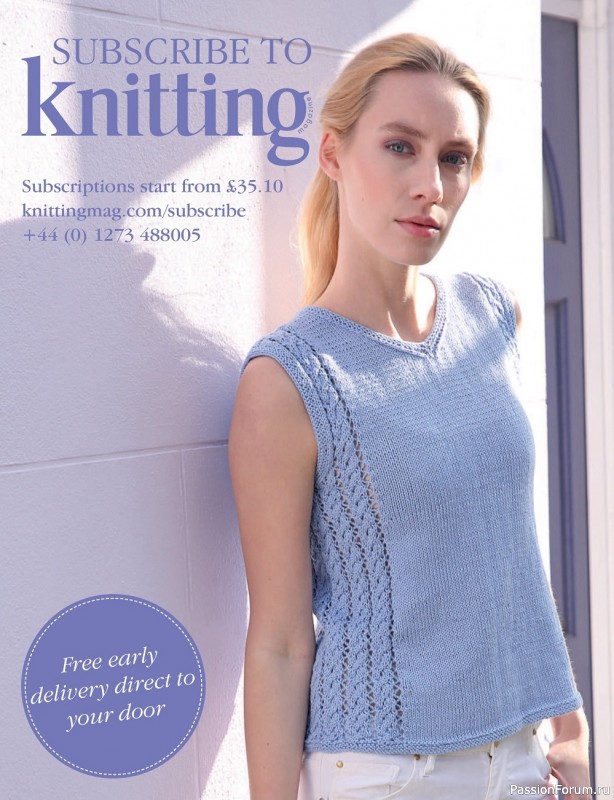 Вязаные модели спицами в журнале «Knitting №232 2022»